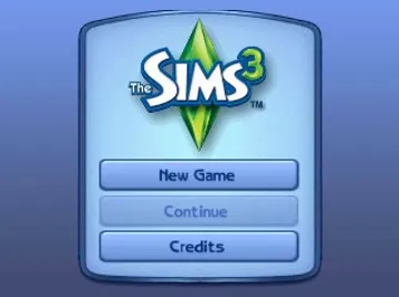 The Sims 3 (Usa) screen shot title